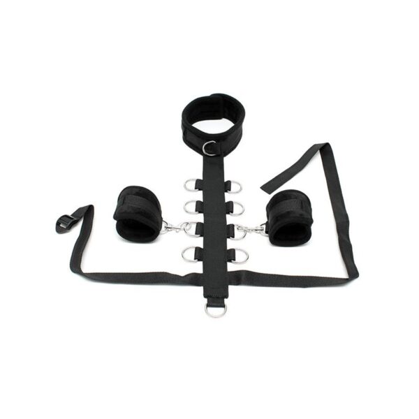 Set Collar with Cuffs Black - Image 4