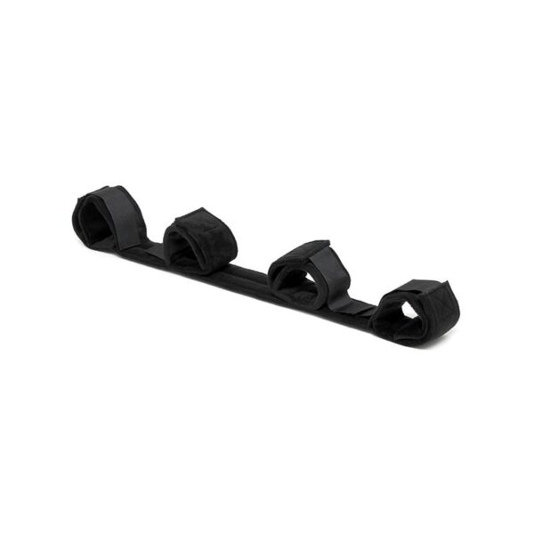 Spreader Bar with 4 Cuffs Black - Image 3