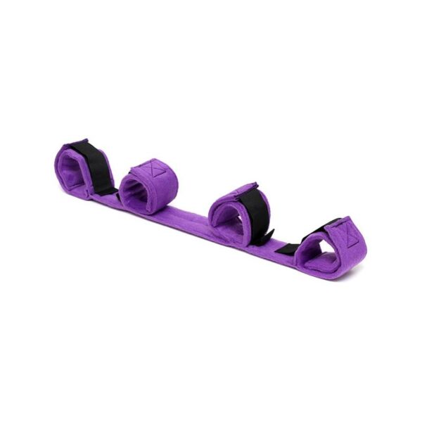 Spreader Bar with 4 Cuffs Purple - Image 2