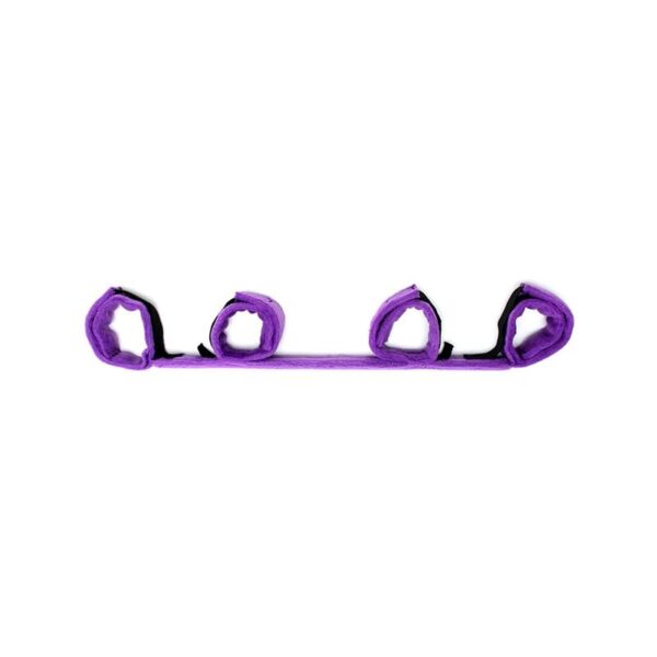 Spreader Bar with 4 Cuffs Purple - Image 3