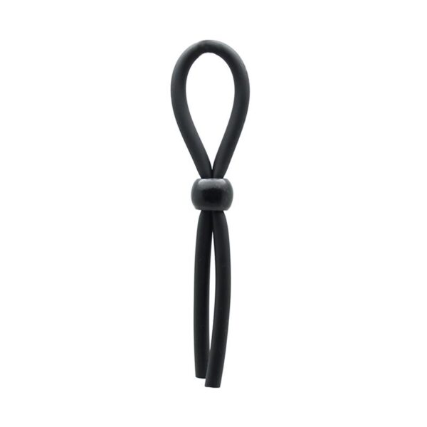 Rimba Latex Play Penis Strap Black - Image 3