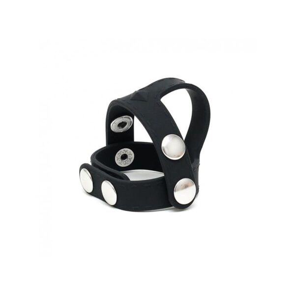 Rimba Latex Play Penis Ball Strap - Image 2