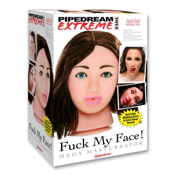 Pipedream Extreme Fuck My Face Brunette - Image 2