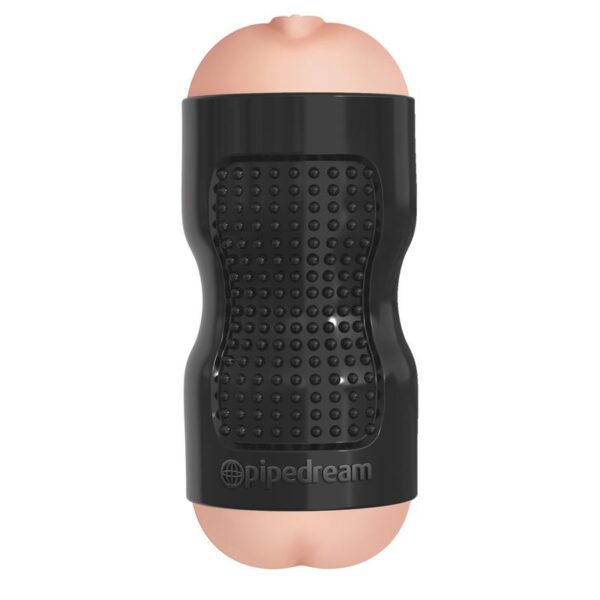 Pipedream Extreme Toyz Tight Grip Pussy & Ass Masturbator Black - Image 3