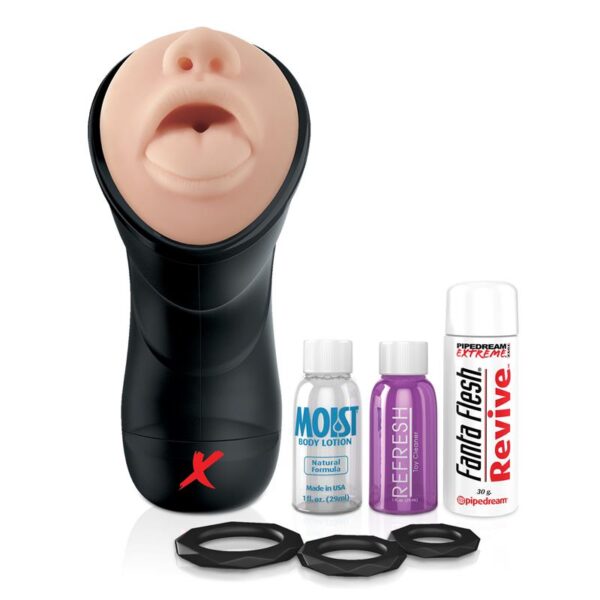 PDX Elite Deep Throat Vibrating Stroker - Image 6