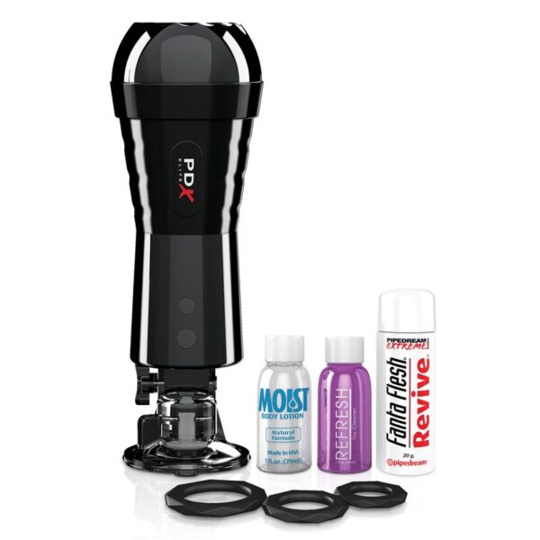 PDX Elite Cock Compressor Vibrating Stroker - Image 5