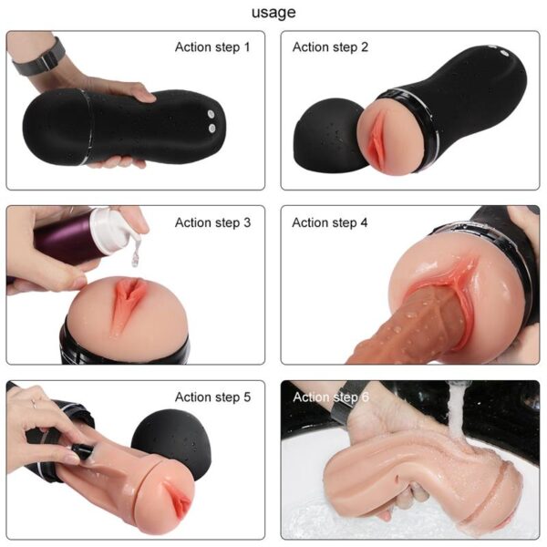 Vibrating Masturbator USB Tiny Man - Image 3