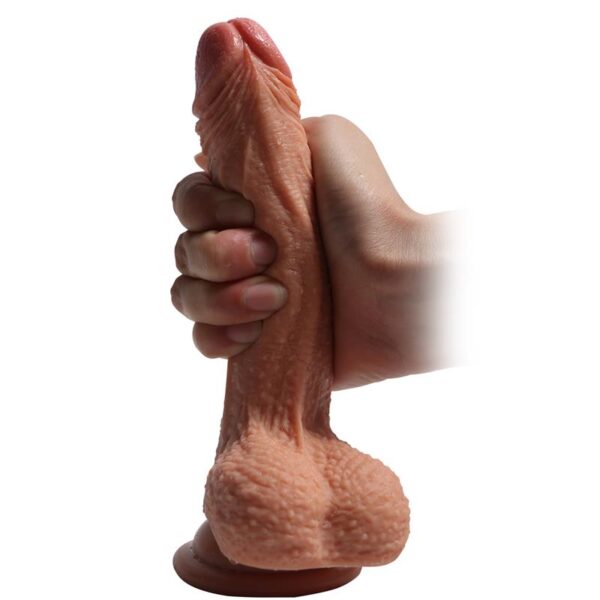 Dual Layer Silicone Dildo Crowley 18 cm - Image 4