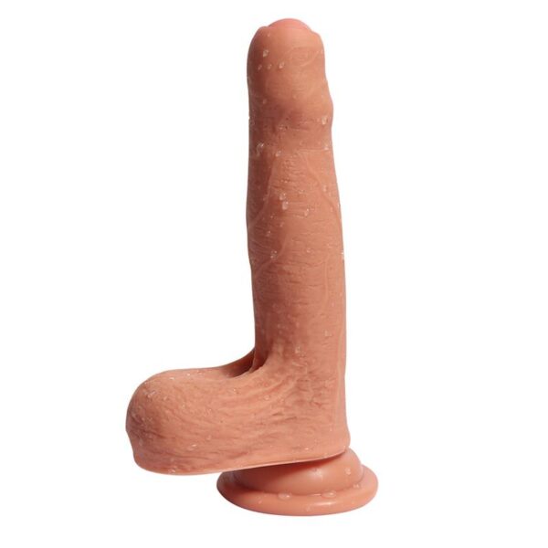 Dual Layer Silicone Dildo Azazel 18 cm - Image 2