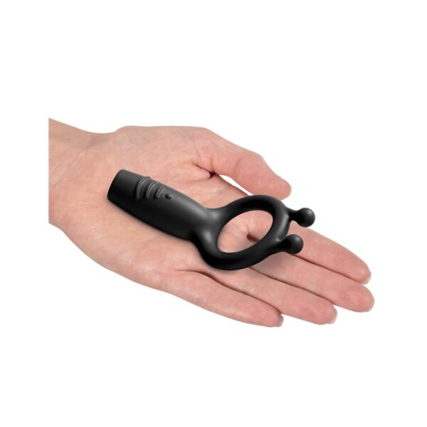 Vibrating Ring Silicone Rechargable Control Vibrating Super C-Ring - Image 3