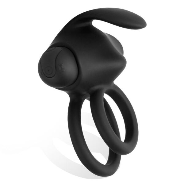 Reerin Dual Vibrating Ring USB Remote Control USB Silicone - Image 2