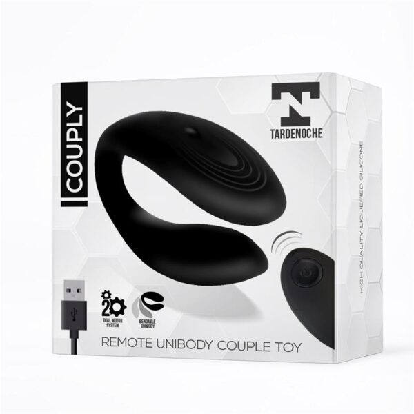 Couply Couple Toy with Remote Control USB Unibody Liquid Silicone - Image 2