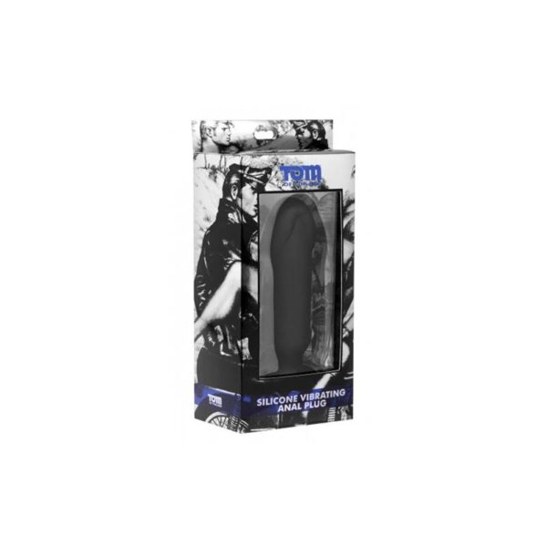 Medium Vibrating Plug Black - Image 3