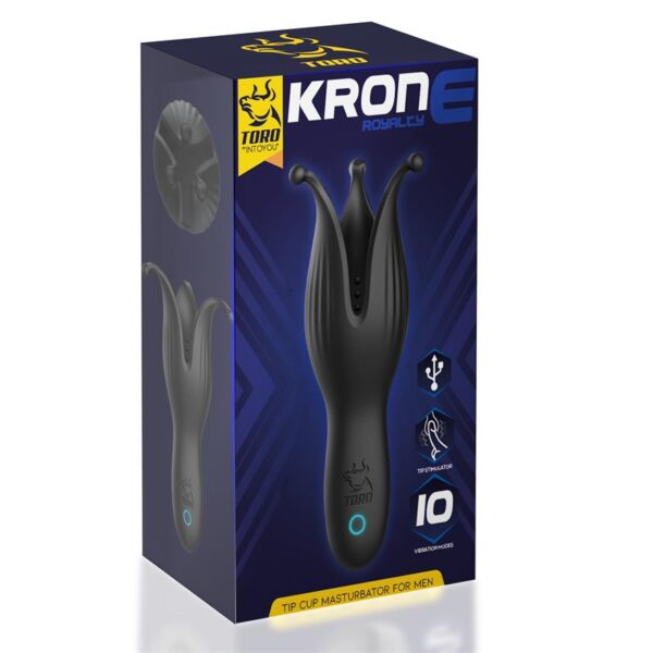 Krone Tip Cup Masturbator for Men Silicone USB - Image 6