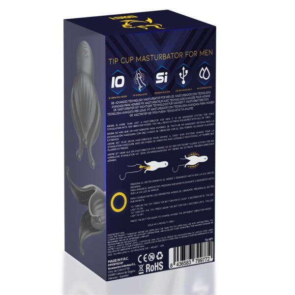 Krone Tip Cup Masturbator for Men Silicone USB - Image 7