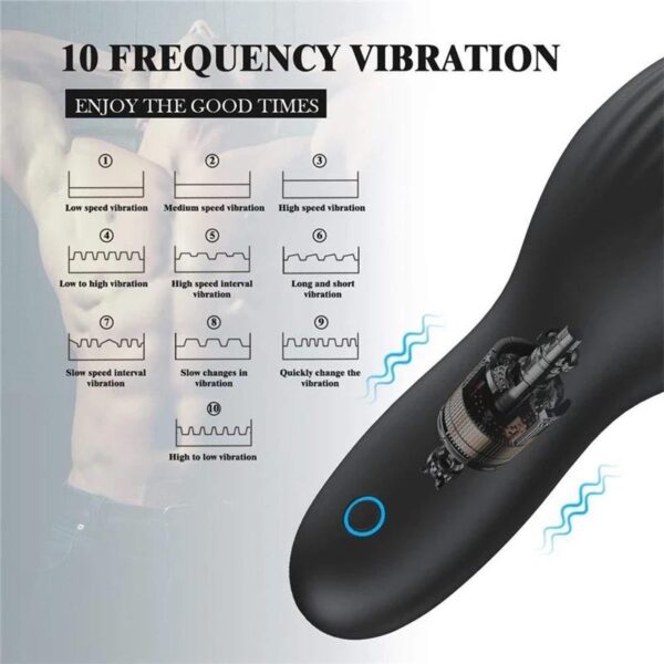 Krone Tip Cup Masturbator for Men Silicone USB - Image 10