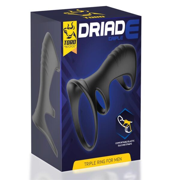 Driade Triple Ring for Men Silicone - Image 5