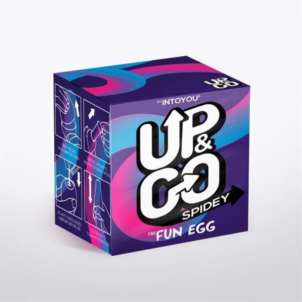 Spidey Masturbator Egg Elastic Purple - Image 2