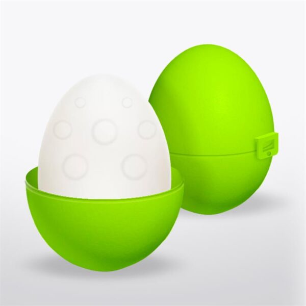 Bumpy Masturbator Egg Elastic Green - Image 4