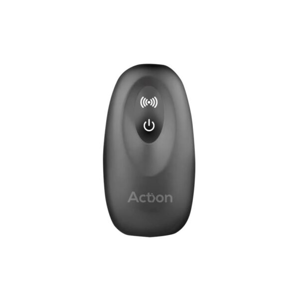 Asher Butt Plug with Remote Control Magnetic USB Black - Image 8