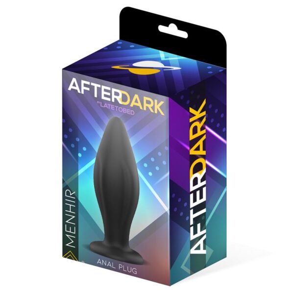 Menhir Butt Plug Silicone 12 cm x 4.5 cm - Image 2