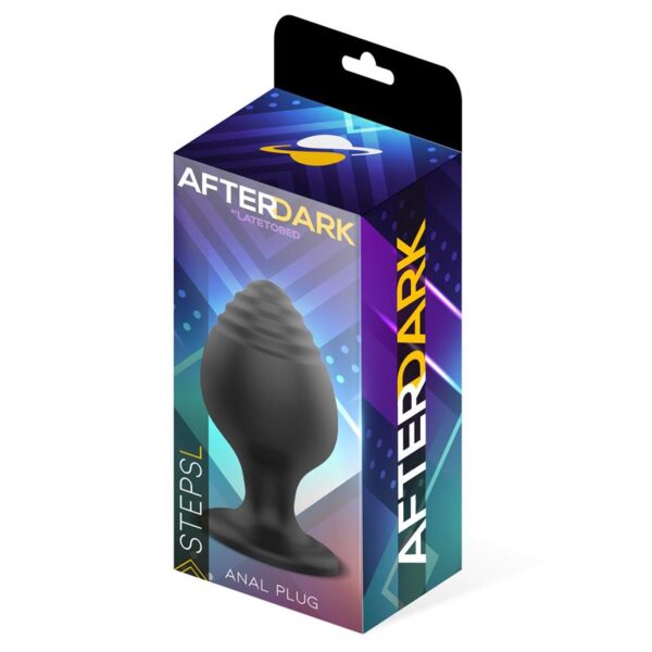 Steps Butt Plug Silicone Size L 9 cm x 4.5 cm - Image 2
