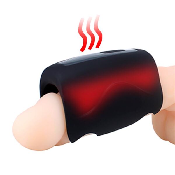 Waver Male Masturbator Heat and Vibration Function Flexible USB Silicone - Image 6
