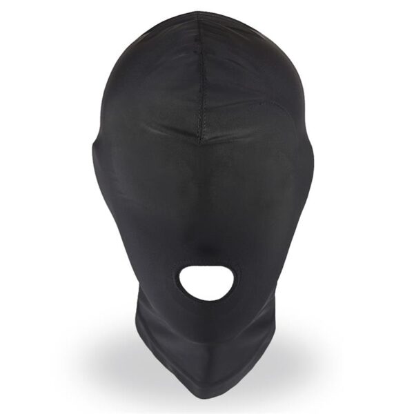 Lilith Incognito Mask with Opening in the Mouth Black - Image 4