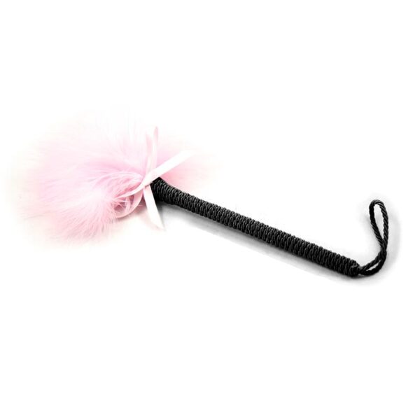 Feather Tickler with Bow 25 cm Pink - Image 2