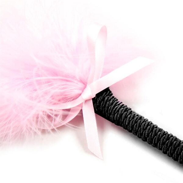 Feather Tickler with Bow 25 cm Pink - Image 3