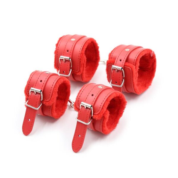 Bondage Set 10 Pieces Red - Image 6
