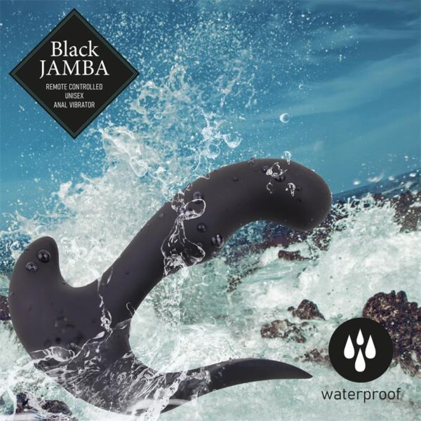 Jamba Anal Vibrator and G-Spot Stimulator Black - Image 6