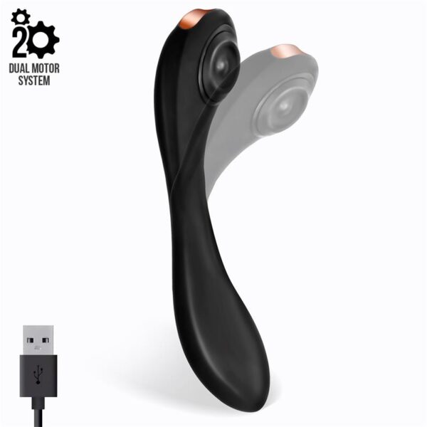 Pulsar Articulated Skeleton Vibrator with Pulsation Silicone USB - Image 4