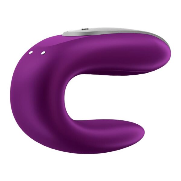 Double Fun Vibe for Couples with APP and Remote Control Violet - Image 6