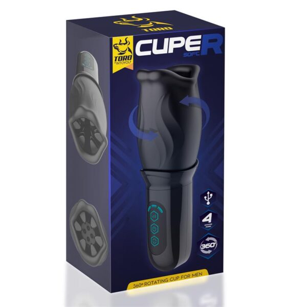 Cuper Masturbator with Rotation 360º Silicone USB - Image 7