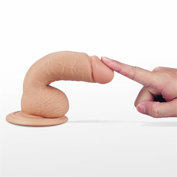 Dildo Real Extreme with Vibration 7 Flesh - Image 3