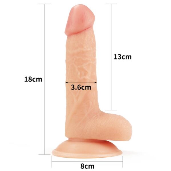 Dildo The Ultra Soft Dude 8 Flesh - Image 8