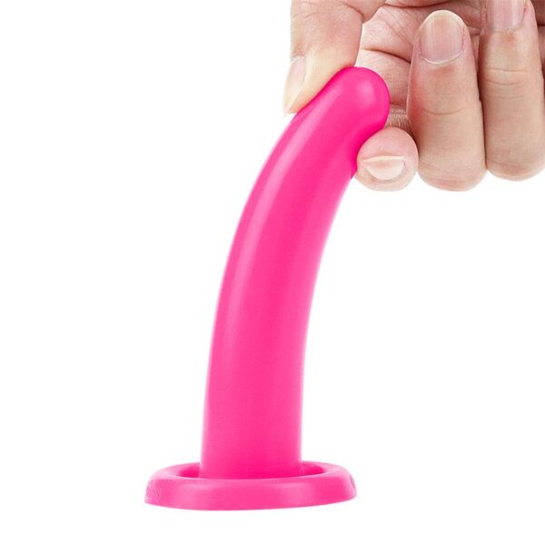Stimulator Holy Dong 4.5 Liquid Silicone Pink - Image 5