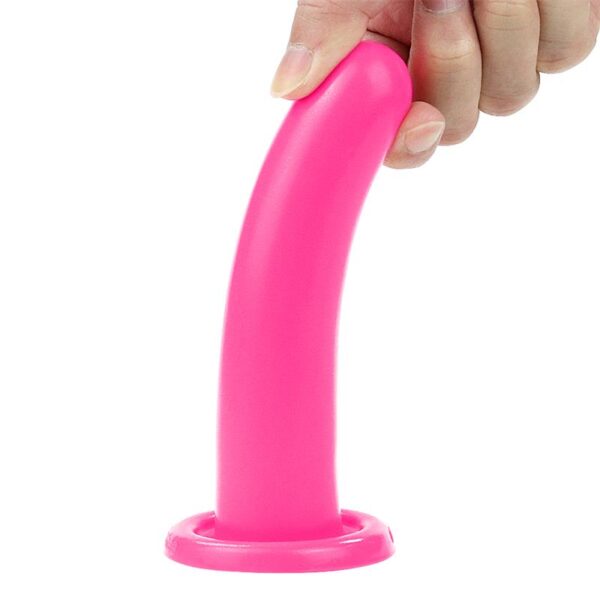Stimulator Holy Dong 5.5 Liquid Silicone Pink - Image 5