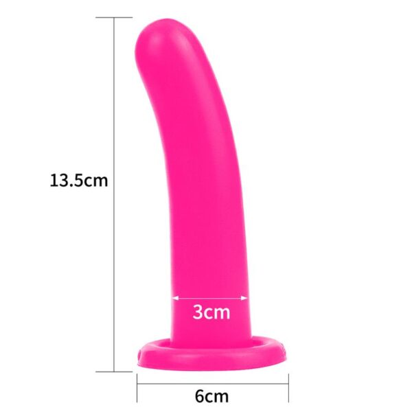 Stimulator Holy Dong 5.5 Liquid Silicone Pink - Image 7