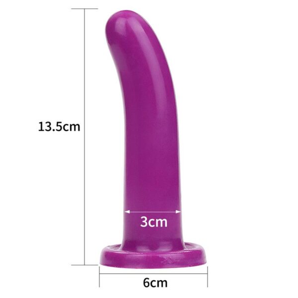 Stimulator Holy Dong 5.5 Liquid Silicone Purple - Image 7