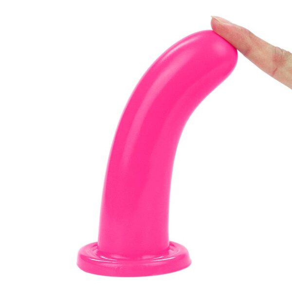 Stimulator Holy Dong 6 Liquid Silicone Pink - Image 4