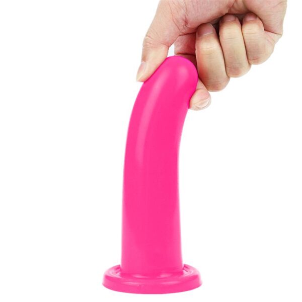 Stimulator Holy Dong 6 Liquid Silicone Pink - Image 5