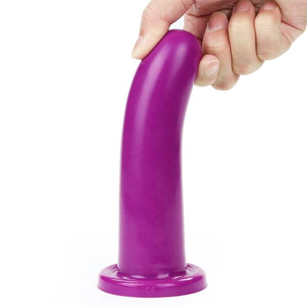 Stimulator Holy Dong 6 Liquid Silicone Purple - Image 5