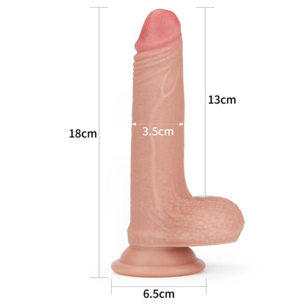 Dildo Nature 7 Liquid Silicone Flesh - Image 8
