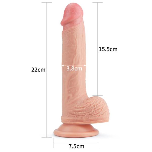 Dildo Nature 8.5 Liquid Silicone Flesh - Image 8