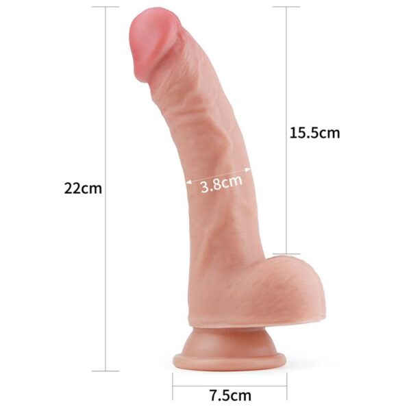 Dildo Nature 8 Liquid Silicone Flesh - Image 7
