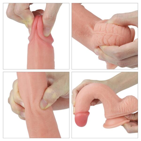 Dildo Nature 8 Liquid Silicone Flesh - Image 7