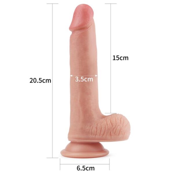 Dildo Nature 8 Liquid Silicone Flesh - Image 8