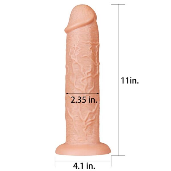 Dildo King 11 Flesh - Image 2